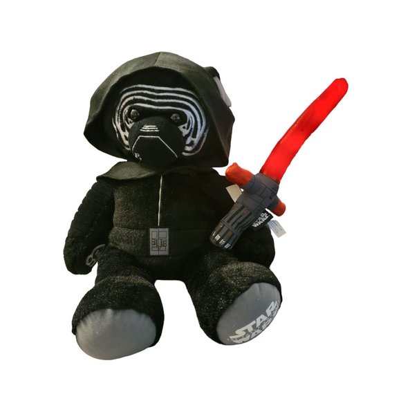 Build A Bear Star Wars Kylo Ren w/ Working Voice Box and Lightsaber - Picture 5 of 7